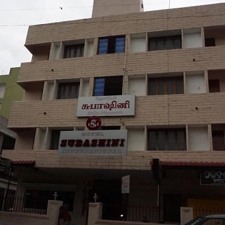 Hotel Subashini International Chennai Exterior photo